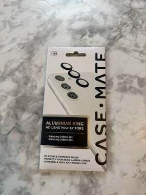 Case-Mate Aluminum Ring HD Camera Lens Protectors for Samsung Galaxy S23 / S23+